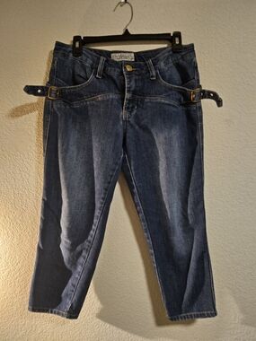 Phat Fashions Silver Label Jean Capri's Size 9